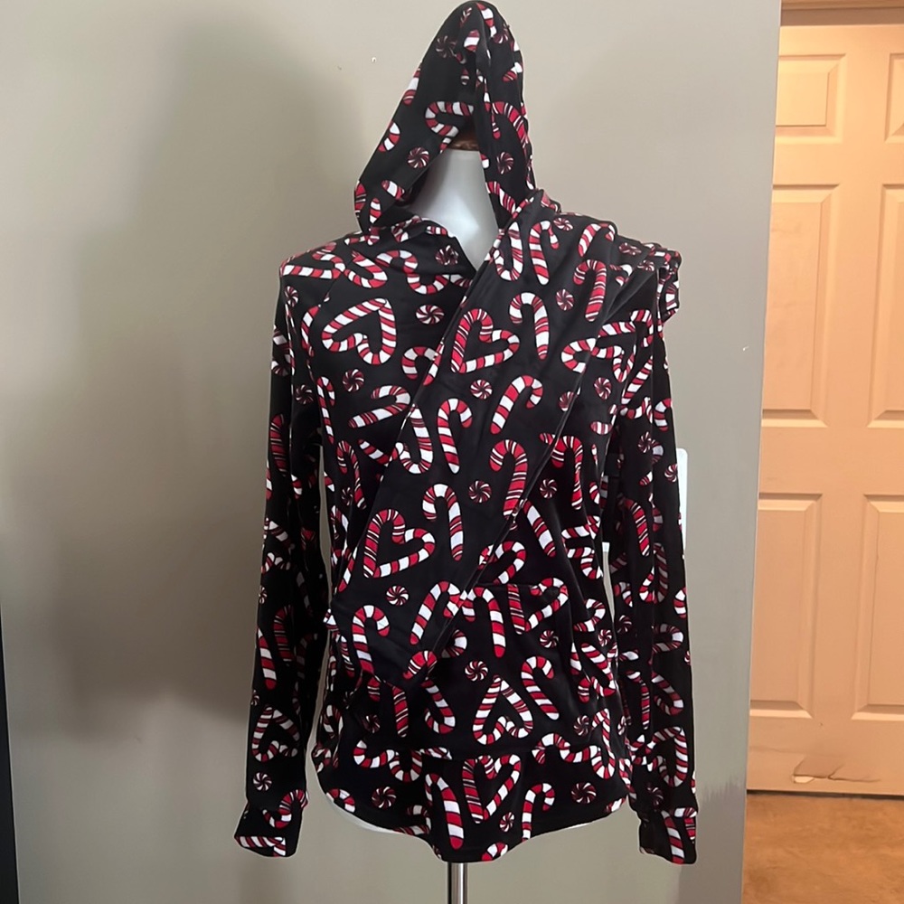 Candy Cane matching pullover and leggings